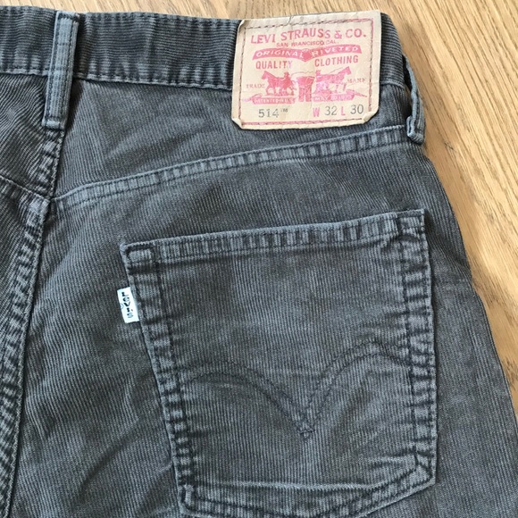 Levi's 514 Slim Straight Corduroy Pants - Picture 5 of 5
